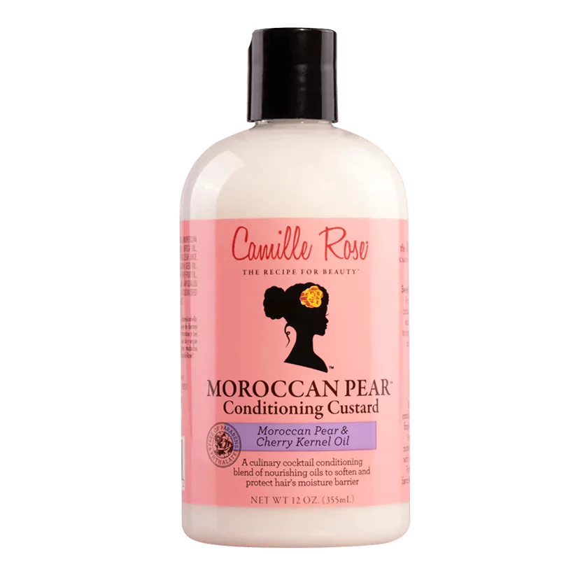 Bottle of Camille Rose Moroccan Pear Conditioning Custard.